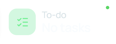 To-do List widget in NiveDock